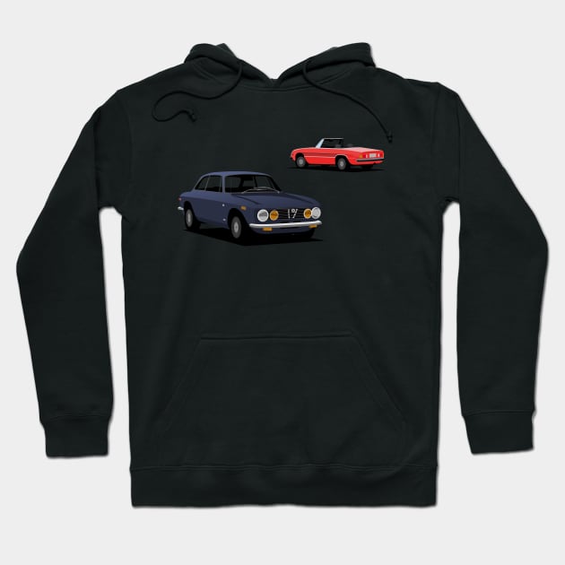 Alfa Romeo Hoodie by TheArchitectsGarage